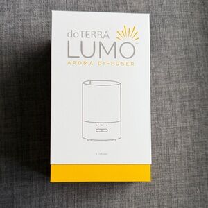 doTERRA Lumo Diffuser in White and Yellow